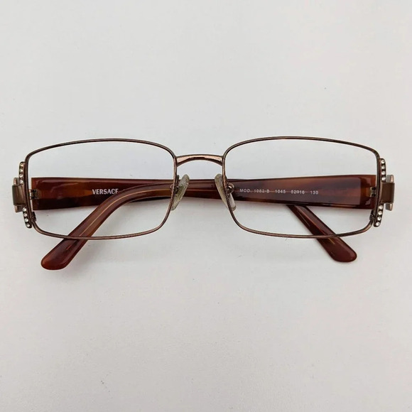 🕶️Versace Mod.1082-B 1045 Eyeglasses 52/16 130 /KAA122🕶️​ - Picture 1 of 6
